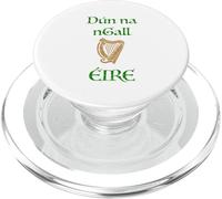 Dún na nGall County Donegal as Gaeilge Gaelic Celtic Harp PopSockets PopGrip for MagSafe