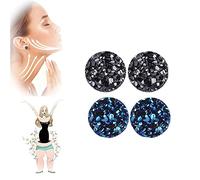 Dunaice Atheniz Magnetology Lymphatic Germanium Earrings, MagneTech Acupuncture Earrings, Atheniz Magnetology Lymphvity Germanium Earrings for Men and Women (8mm, 2pairs-C)