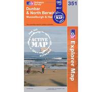Dunbar and North Berwick: No. 351 (OS Explorer Map Active)