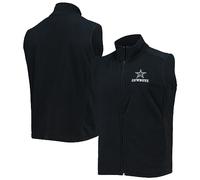 dunbrooke Men's Black Cincinnati Bengals Houston Fleece Full-Zip Vest