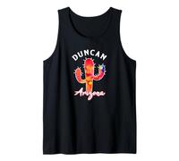 Duncan Arizona USA Cactus Cacti Desert Novelty Souvenir Tank Top