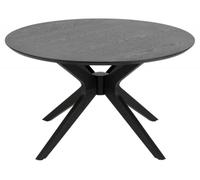 Duncan Black 80cm Round Coffee Table