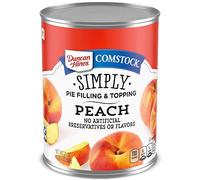 Duncan Hines Comstock Simply Pie Filling & Topping, Peach, 21 oz