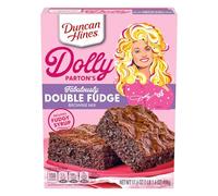 Duncan Hines Dolly Parton's Fabulously Double Fudge Brownie Mix, 500 ml