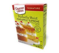 Duncan Hines Signature Pineapple Supreme Cake Mix (4 Pack) by Duncan Hines