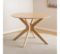 Duncan Round Dining Table - 2 Seater - 105cm - Oak