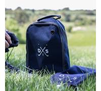 Duncan Stewart Men's Personalised Golf Shoe Bag & Towel Set in Grey Duncan Stewart Grey