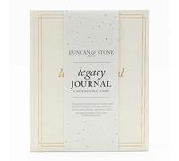 DUNCAN & STONE PAPER CO. Grandparents Legacy Journal (Ivory) - A Guided Life Story Journal for Grandparents or Parents to Share their Memories & Keepsakes - Memory Book - Grandparents Gifts
