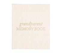 DUNCAN & STONE PAPER CO. Grandparents Memory Book (Ivory) Capture Moments & Memories Between Grandparents and Grandchildren with Guided Prompts and Photos - Gifts for Grandad and Grandma