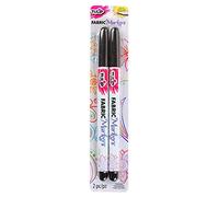 Duncan Tulip Fine-writer fabric markers Black 2pcs