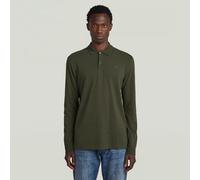 G-star Dunda Slim Fit Long Sleeve Polo Green M Men