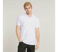 G-STAR Men's Dunda Overdyed Slim Polo, White (white D11595-5864-110), XS