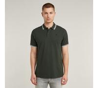 G-star Dunda Slim Stripe Short Sleeve Polo Green L Men