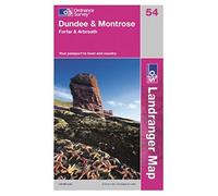 Dundee and Montrose, Forfar and Arbroath: Sheet 54 (OS Landranger Map)