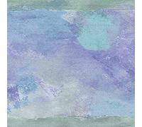 Dundee Deco Wallpaper Border Peel and Stick DDAZBD9381 Abstract Blue Purple Brush Strokes Wall Border Retro Design, 15 ft x 7 in (4.57m x 17.78cm), Self Adhesive