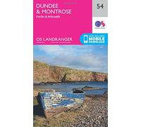 Dundee & Montrose, Forfar & Arbroath: (OS Landranger Map 054 February 2016 ed)