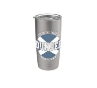 Dundee Scotland, Vintage Scottish Flag Stainless Steel Insulated Tumbler