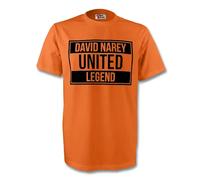 Dundee United FC Women's Womens David Narey Legend Tee in Orange | Size: Medium Dundee United FC Orange M