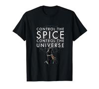 Dune (2021) - Control The Spice, Control The Universe Black T-Shirt