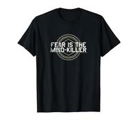 Dune (2021) - Fear is The Mind Killer - Shai-Hulud T-Shirt, Men, Black, Small