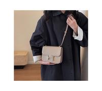 (Dune ash) Fashionable small square bag shoulder crossbody tofu bag