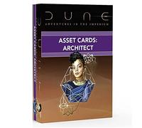 Dune: Asset Cards - Architect Expansion Deck - Dune Adventures in The Imperium, 56 Cards RPG Expansion, Accessory Pack, Each Card Details an Individual Asset, Role-Playing Game