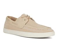 Dune Blaizerss Fabric Men's Cream Boat Shoes UK 7