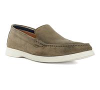 Dune Buftonn Suede Men's Khaki Loafers UK 10