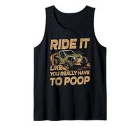 Dune Buggy Funny Sand Driver Tank Top