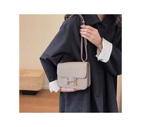 (Dune color) Lychee pattern H buckle light luxury shoulder crossbody bag