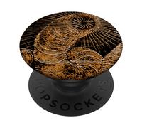 Dune - Golden Sandworm PopSockets Adhesive PopGrip