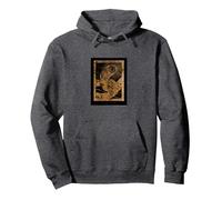 Dune - Golden Sandworm Pullover Hoodie, Adult Unisex, Dark Heather Grey, Large