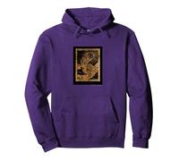 Dune - Golden Sandworm Pullover Hoodie, Adult Unisex, Purple, X-Large
