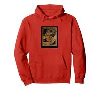 Dune - Golden Sandworm Pullover Hoodie, Adult Unisex, Red, X-Large