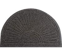 Dune Halfmoon dark grey 55x85 cm, inside and outside, washable