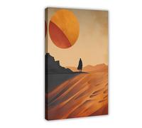 Dune Inspiration Canvas Poster Bedroom Decor Landscape Office Room Decor Gift 12x18inch(30x45cm)