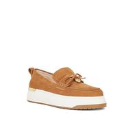 Dune London 'glide' Suede Loafers In Tan Tan 5