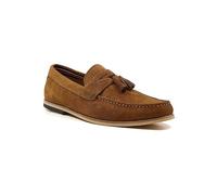 Dune London Bart Tan Suede Loafers Tan