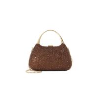 Dune London 'beamings' Clutch In Brown Brown