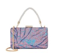 Dune London BEAUT Diamante Handle Evening Bag One Size Clutch Bag