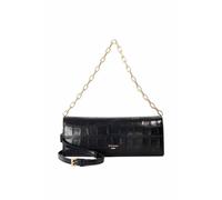 Dune London 'bemuse' Leather Clutch In Black Black