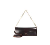 Dune London 'bemuse' Leather Clutch In Brown Brown