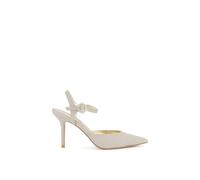 Dune London 'channel' Court Shoes In Gold Gold 6