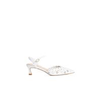 Dune London 'convincing' Leather Court Shoes In White White