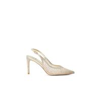 Dune London 'cypress' Court Shoes In Metallics Metallics