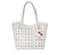 Dune London DAIZIES Laser Cut Long Handle Tote One Size Shoulder Bag