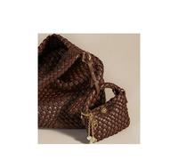 Dune London Deliberate Bag Charm Dark Brown