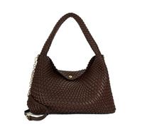 'Deliberate L' Shoulder Bag Dune London Chocolate One Size