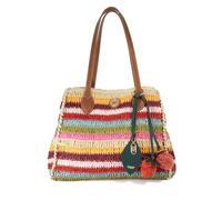 Dune London DEVOTEDLY Raffia Double Grab Handle Tote Bag One Size Shopper Bag