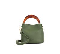 Dune London 'dharla' Leather Shoulder Bag In Green Green One Size